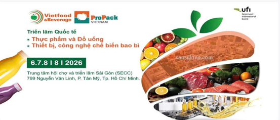 trienlam - BAO BÌ YAJIADA THAM GIA TRIỂN LÃM VIETFOOD & BEVERAGE – PROPACK VIETNAM 2026